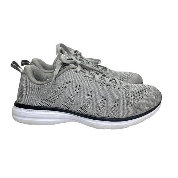 APL TechLoom Pro Women's Sz 9 Metallic Silver Running Activewear Gym Shoes - Picture 3 of 14